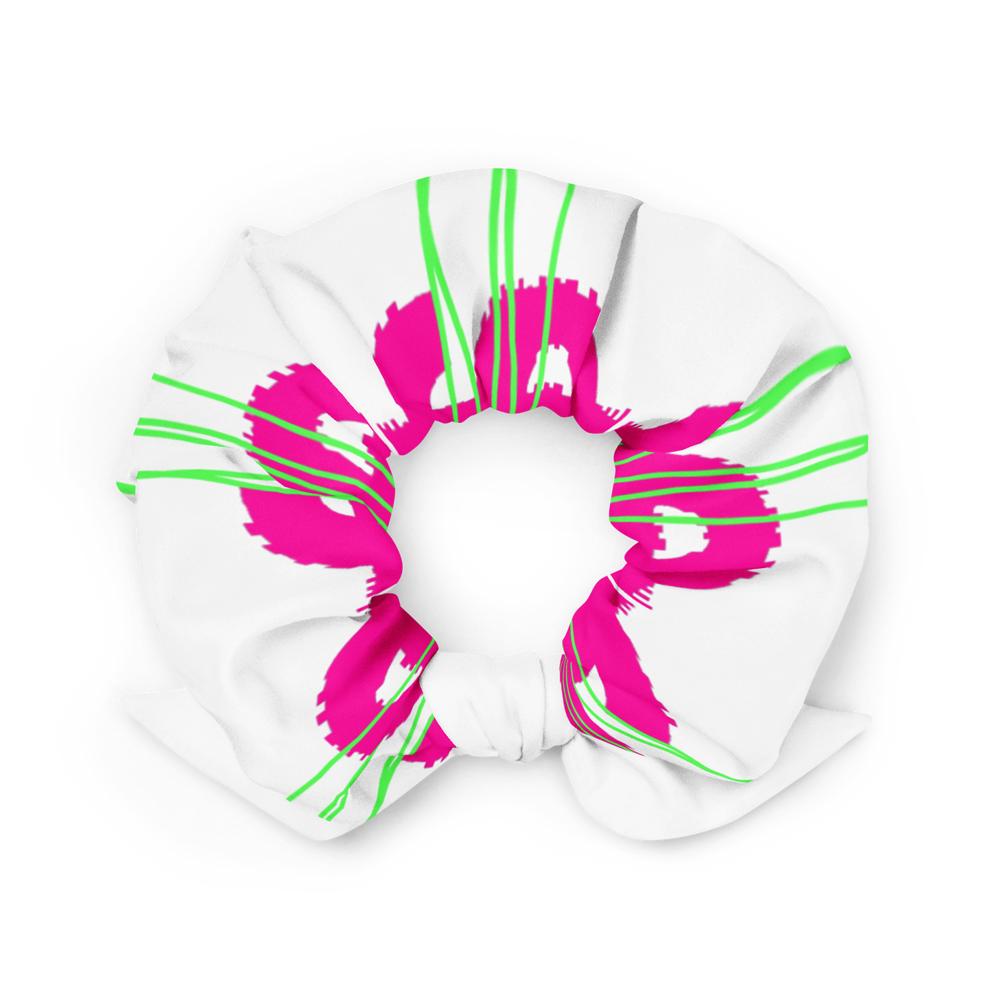 "It Takes No Money to"... $hine - Recycled Scrunchie